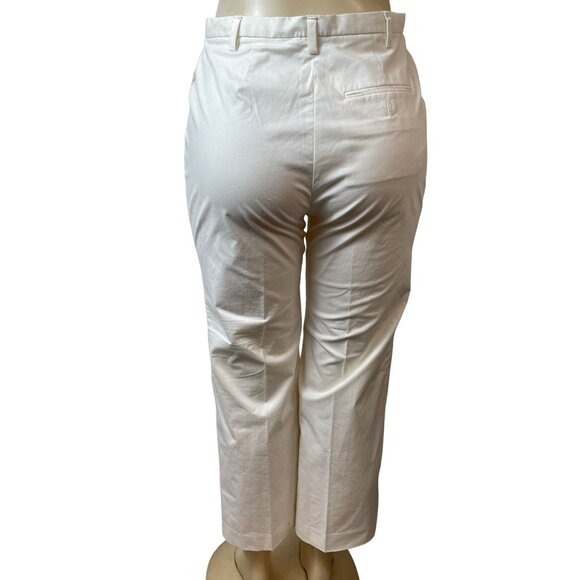 Gap Women's White Ankle Dress Pants Sz 4 - NWT - Picture 2 of 7